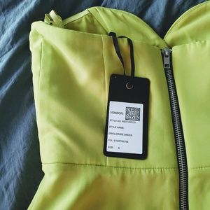 NBD x Naven Twins strapless mini dress